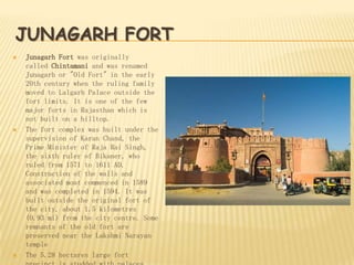 Junagarh Ruler Rajasthani arts | PPTX