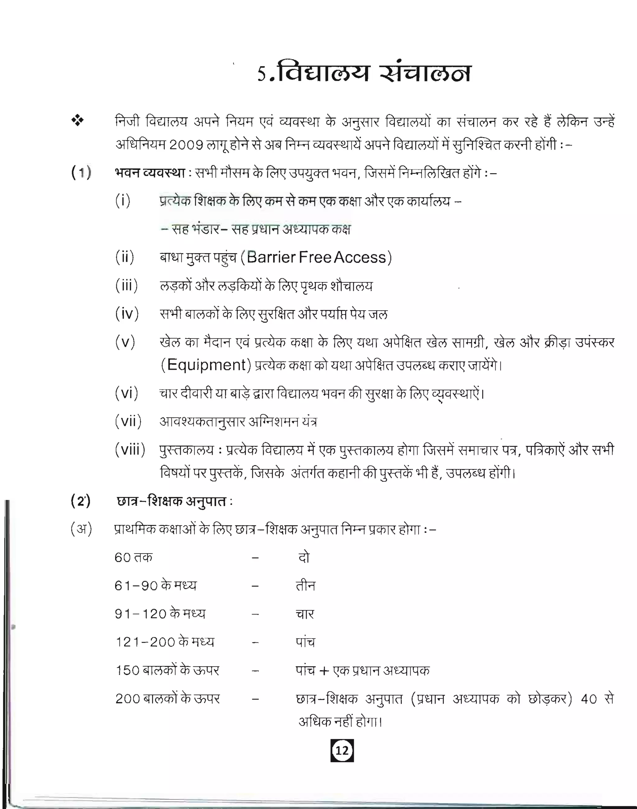 (ii)      6fTm:fITf~          (Barrier FreeAccess)
        (iii)     ~3TRM$f¢l11~~~21cP~~

        (iv)      ~~~~~3TR~~jjc;?

        (v)       ~q)[~~~CP~~~Gf~~~~,                                                            ~3TR~3cj+<f)x

                  (Equipment) ~cP~cmGf~                          ~~~~~I

        (vi)      ::erRcftqRtm~IDXT          ~€:lIMlI 'l1CRcfjt~~~~~1

        (vii)     3lm~lICflCilj'{i Ix 31fT.:r~1lR<:R
        (viii)    g'{=(1CflIMlI: ~~€:lIMlI           ~ ~                  6Nr ~
                                                               gX=<1CflIMl1             Wilt1lx q?f, Q81CflI~3TR ~
                  mm qx~,               ~       3RrfC1"%Fftcfjt~                '4Tg', ~~6l1fT       I

(2')    tmf - ~TafCP ~           :

( 31)   m~        cP~3lT ~ ~         rn?T - fu&rcn 31jCITC1"
                                                          ~           gCf)R   6Nr :-
        60 (fCp                                  ~

        61-90     ~11~                          cfT;r
        91-120      ~11~                        ::erR

        121-200       ~11~

        150~~"nLR                              qrq     +~       g~     31u:rrqcn

        200 6ITM"CflT"nLR
                  ~                             rn?T - fu&fcp 31jCITC1"
                                                                      (g~              31v::rrqcp   em   tpl $Cflx 4 0 ~
                                                                                                                   )
                                                 3Tfucp ;ffiT 6Nr I


                                                           ~
 
