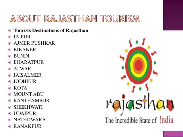 industry status to tourism in rajasthan