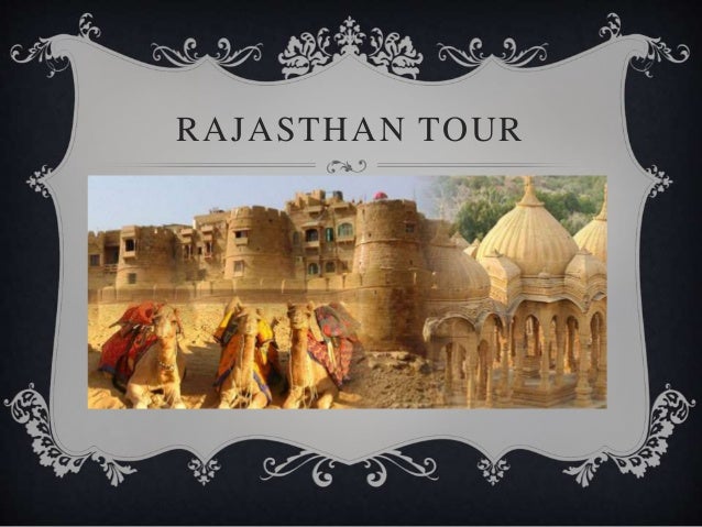 tourism of rajasthan ppt