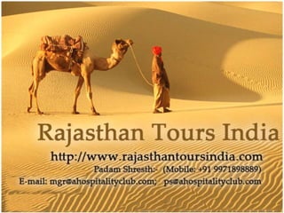 Rajasthan Tours India 