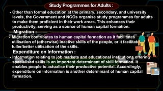 Comprehensive Overview of Human Capital Formation in Indian Economic ...