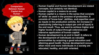 Comprehensive Overview of Human Capital Formation in Indian Economic ...