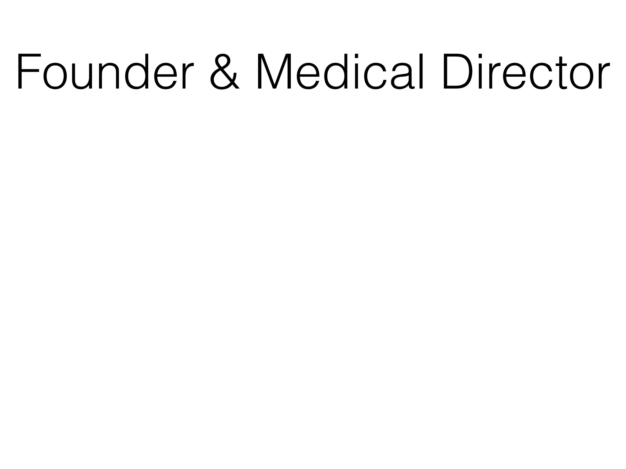 Qualiﬁcations
             M.B.B.S.

  M.Sc. Sports & Exercise Medicine
(Queen's Medical Centre, Nottingham)
 