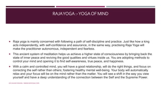 Raja Yoga By Dr Shivam Mishra.pptx