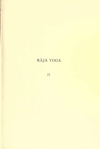 Raja yoga1920 | PDF