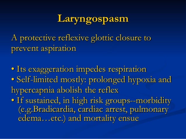 Raj Care Laryngospasm Ppt