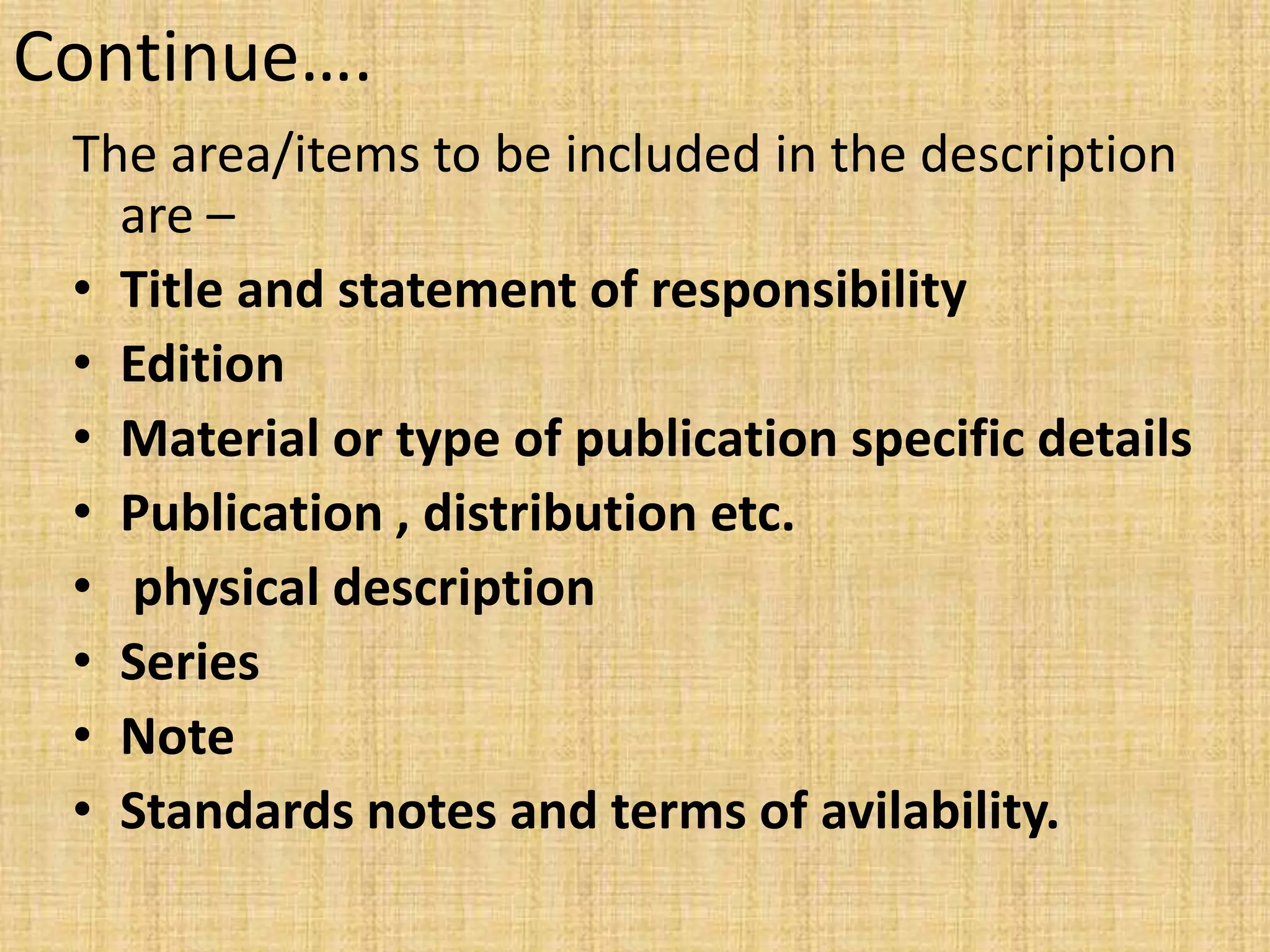 AngloAmerican Cataloguing Rules AACR 2 ppt PPT
