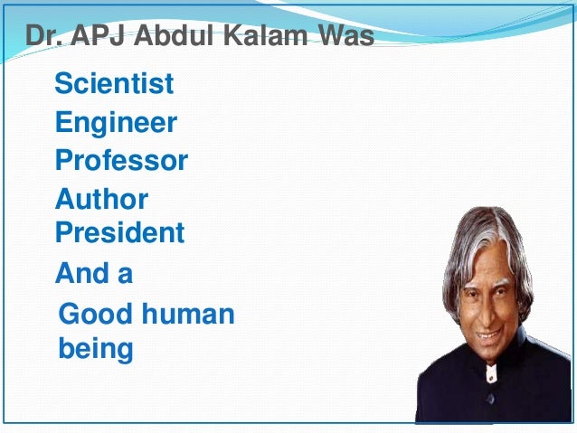 A. P. J. Abdul Kalam