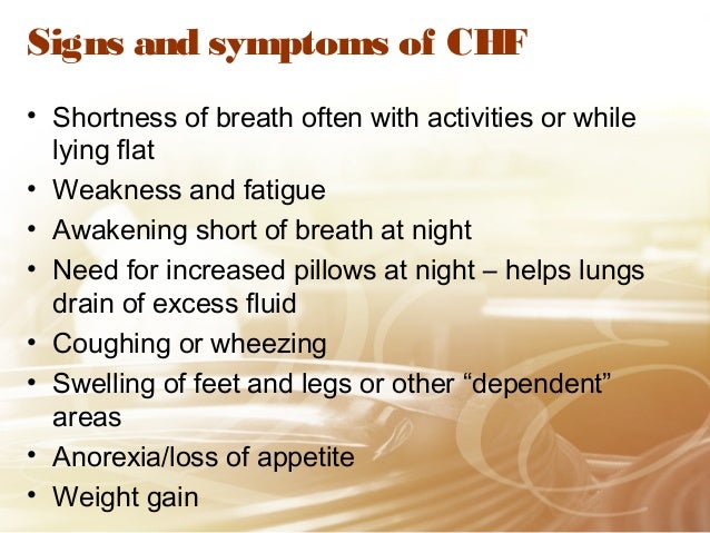 chf pathophysiology