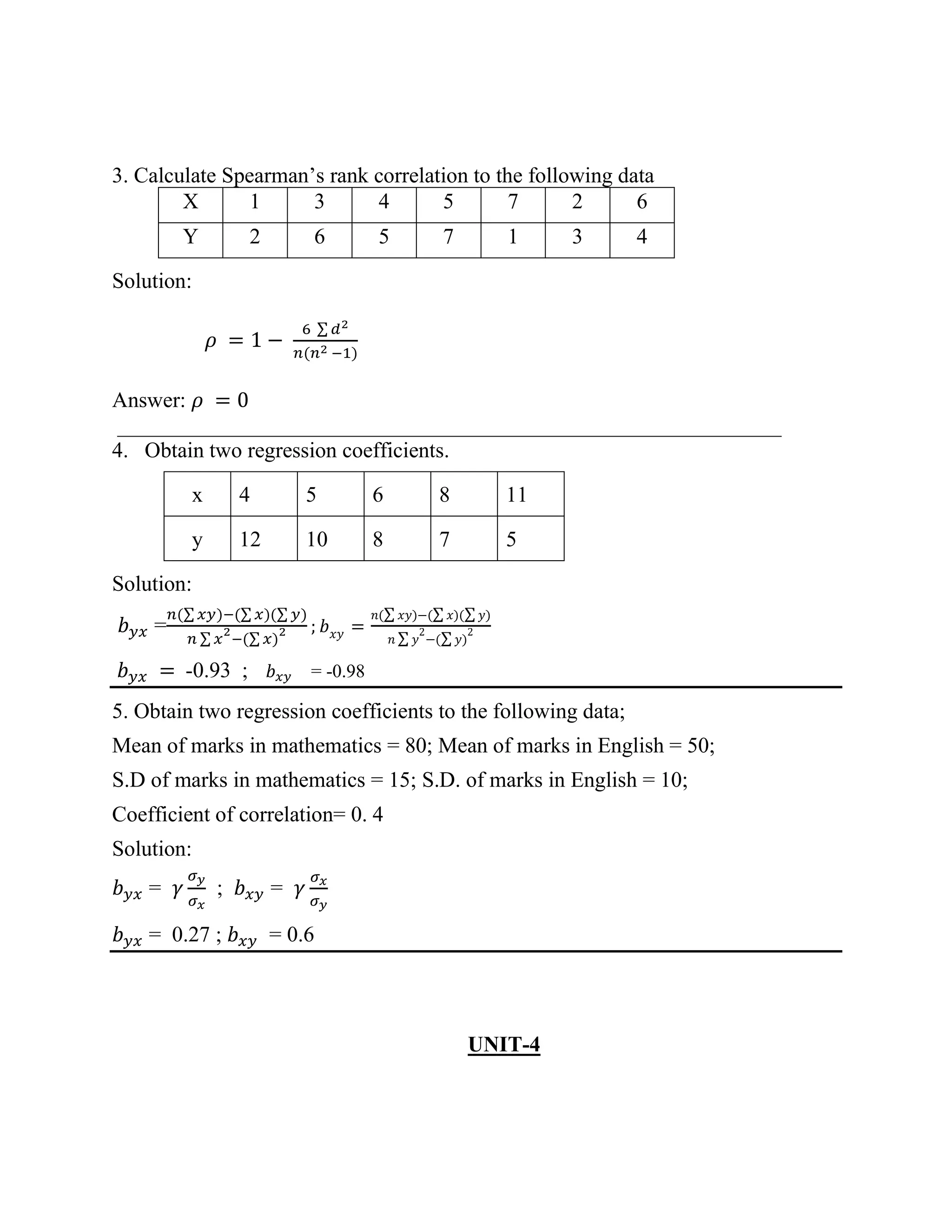 Mathematical Statistics-Questions and Answers | PDF