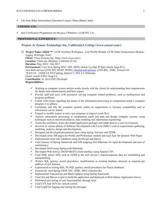 Ccw Developer Rajiv ranjan resume-us | DOC