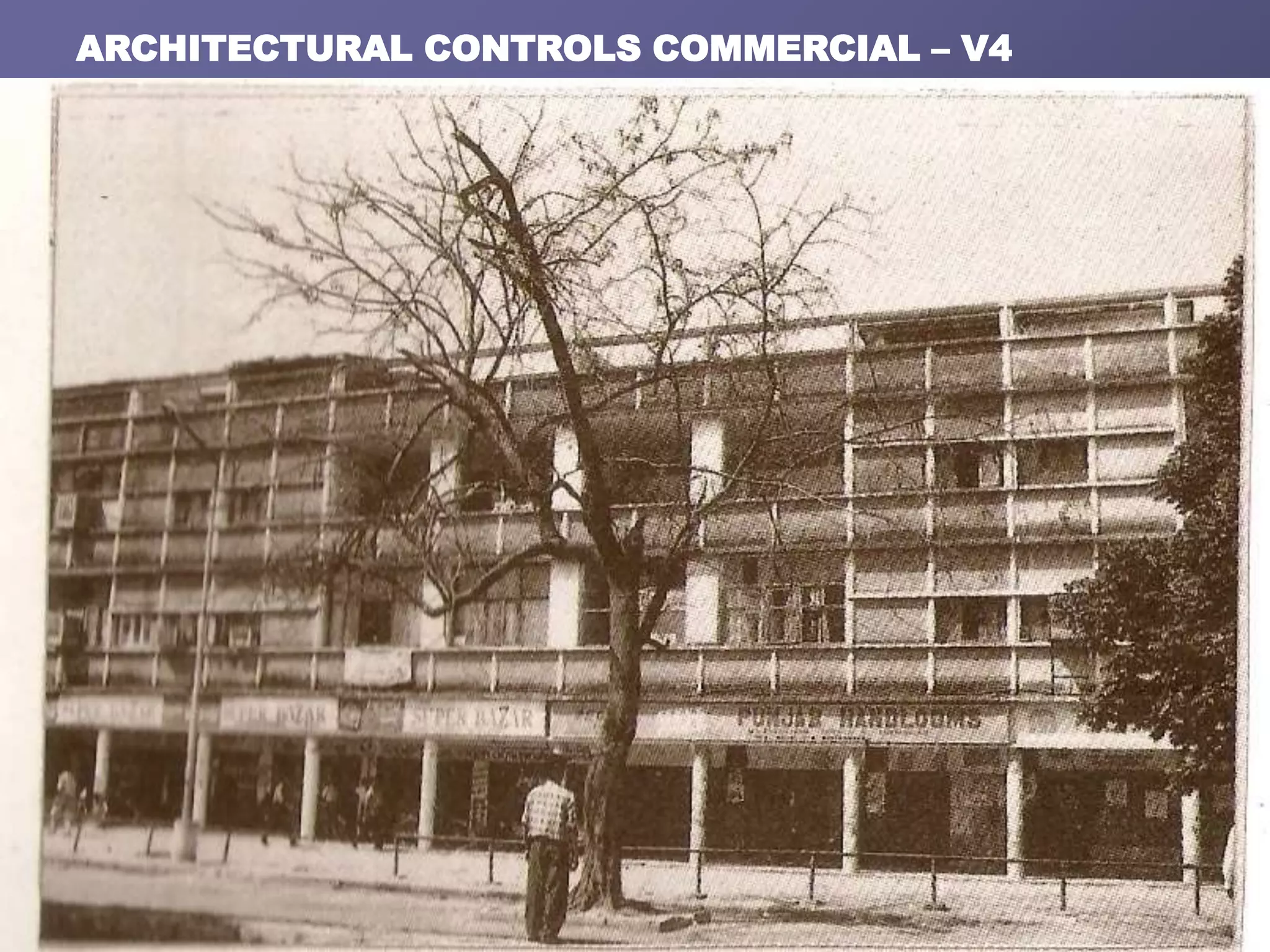 ARCHITECTURAL CONTROLS COMMERCIAL – V4
 