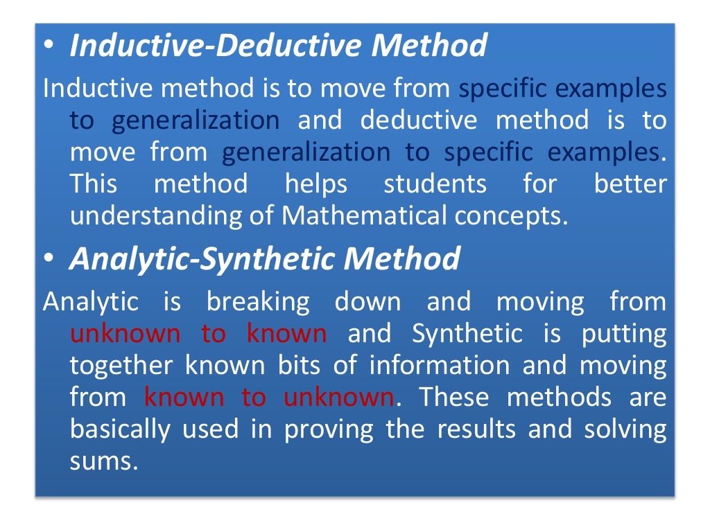 Role Of Innovative Practices And Methods In Mathematics Education