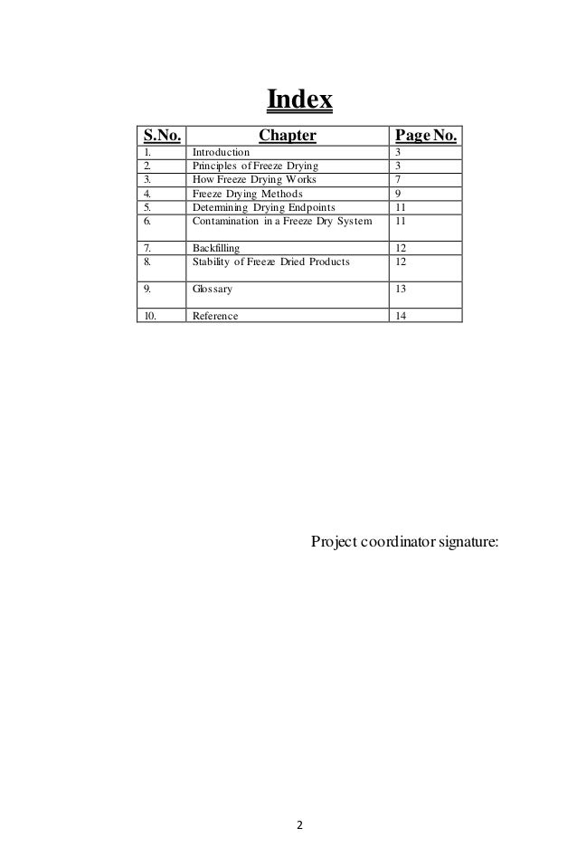 Itnesh kumar freeze drying report