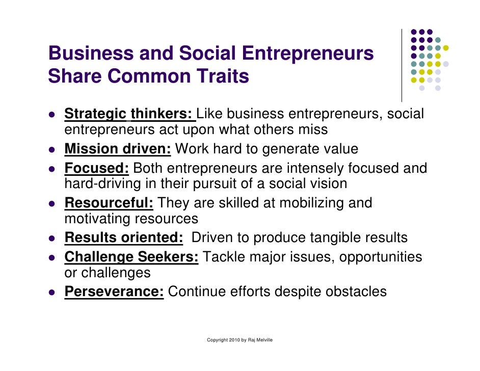 Social Entrepreneurship Presentation