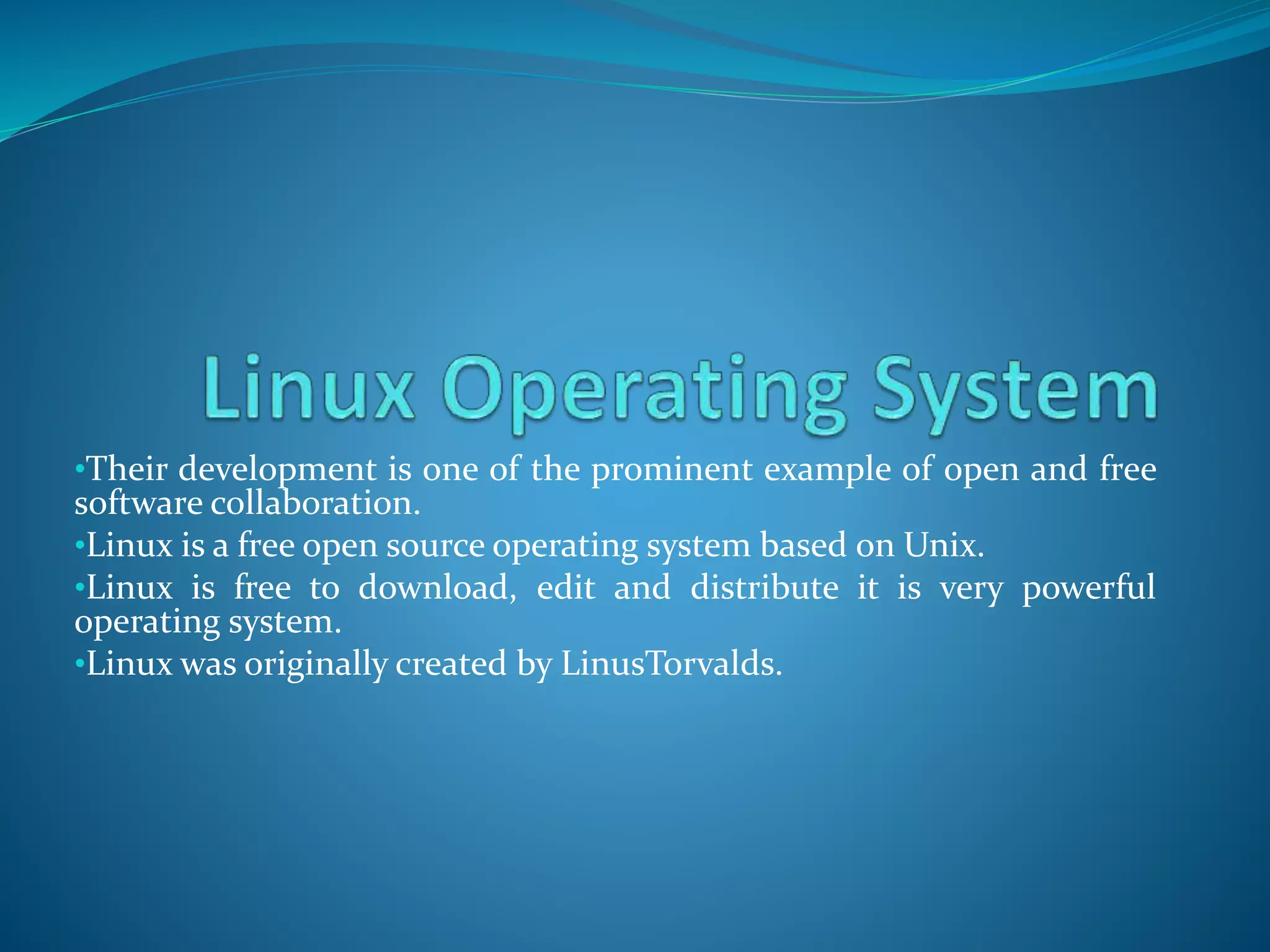 Operating System PPT | PPTX | Operating Systems | Computer Software and ...
