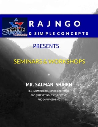 Raj ngo brochure seminars update