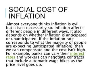 Social Inflation Explained social cost of inflation | PPTX