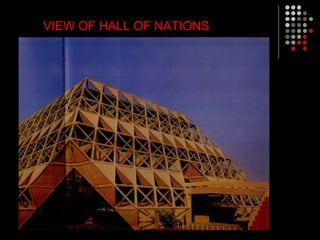 VIEW OF HALL OF NATIONS
 
