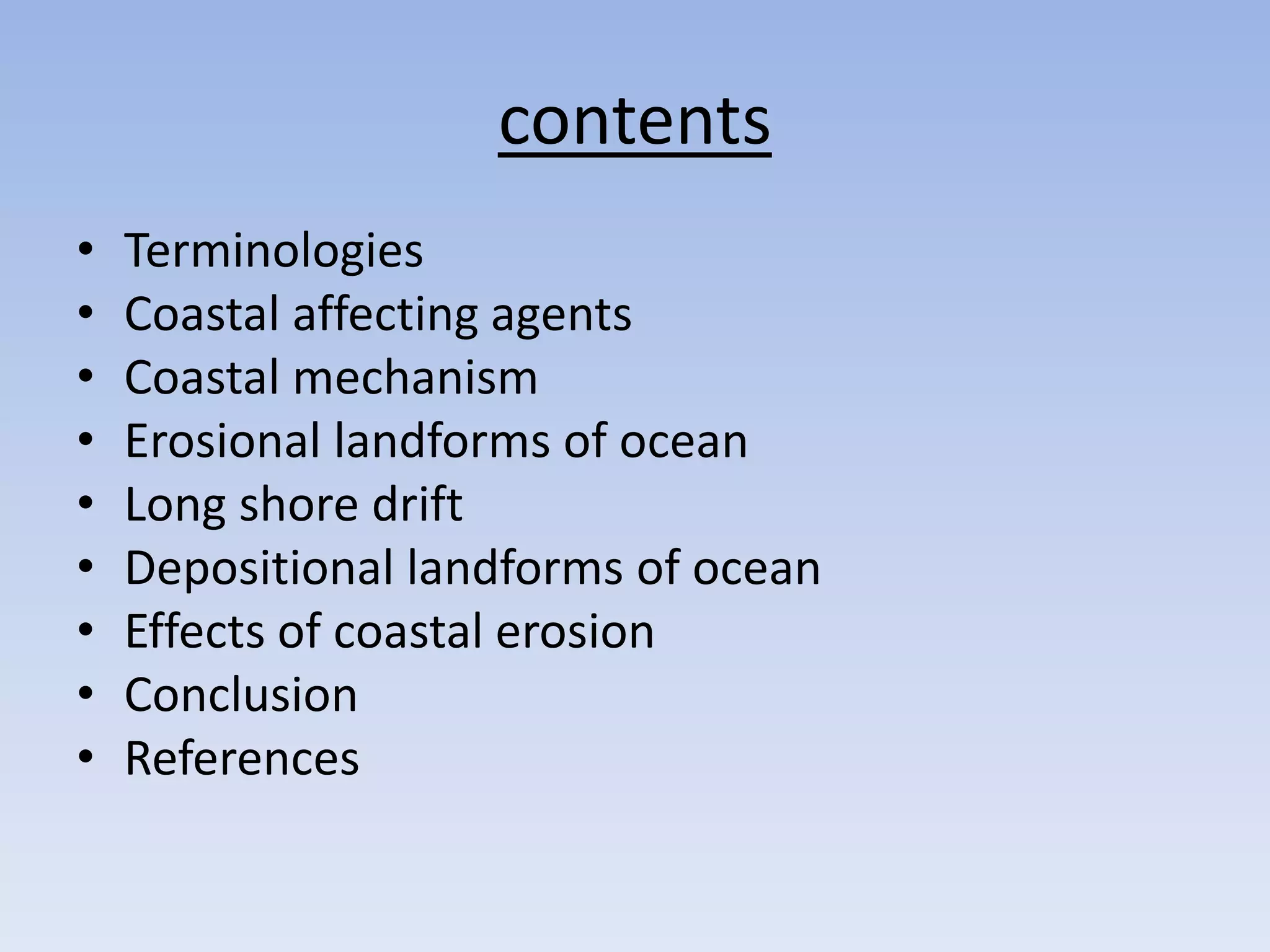 coastal erosion | PPTX