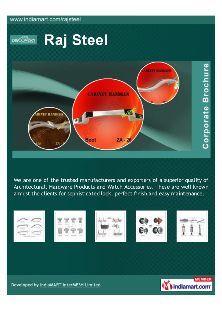 Raj Steel, Rajkot, Hardware Products