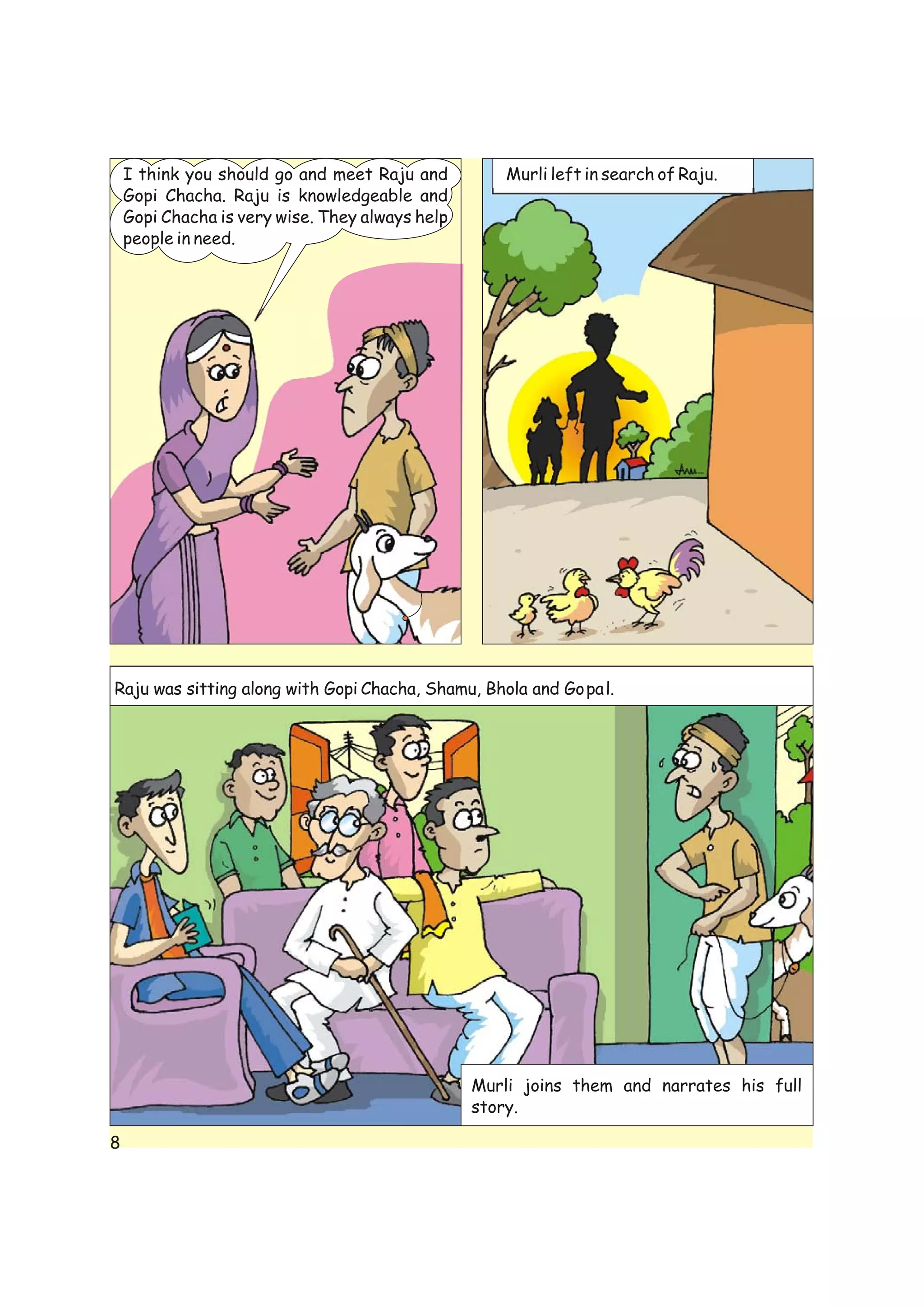I Think Raju Raju and the magical goat by rbi | PDF