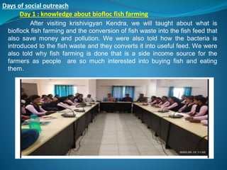 Biofloc Fish Farming Training.pdf Bio Floc Fish Farming. | PDF