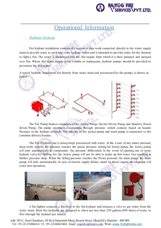 Fire Hydrant System Sprinkler System Fire Fighting Systems Fire Hydr