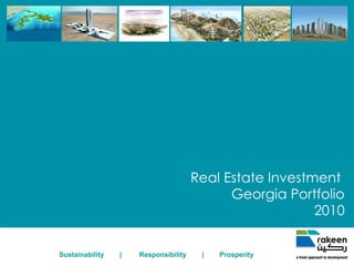 Real Estate Investment  Georgia Portfolio 2010 
