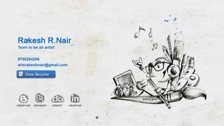game artist resumes