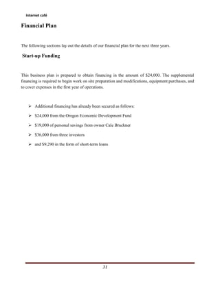 Rakesh business plan