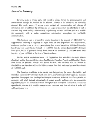 Rakesh business plan