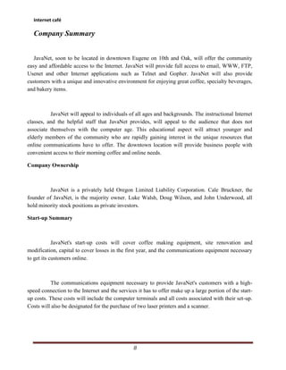 Rakesh business plan