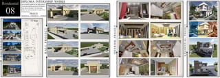 architecture internship portfolio | PDF
