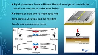 rigid and flexiable pavement design ppt | PDF