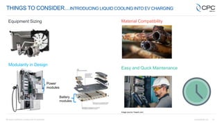 15
THINGS TO CONSIDER…INTRODUCING LIQUID COOLING INTO EV CHARGING
Equipment Sizing
Modularity in Design
Power
modules
Battery
modules
Material Compatibility
Image source: freepik.com
Easy and Quick Maintenance
 