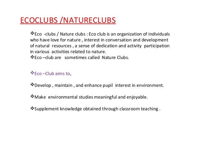 club activities