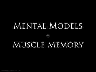 Different Strings of
                                         associations




Rakhi Rajani :: Cognition in Space
 
