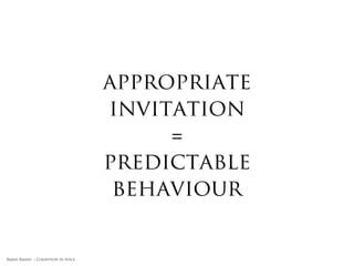 An
                                     Invitation
                                     To Interact


Rakhi Rajani :: Cognition in Space
 