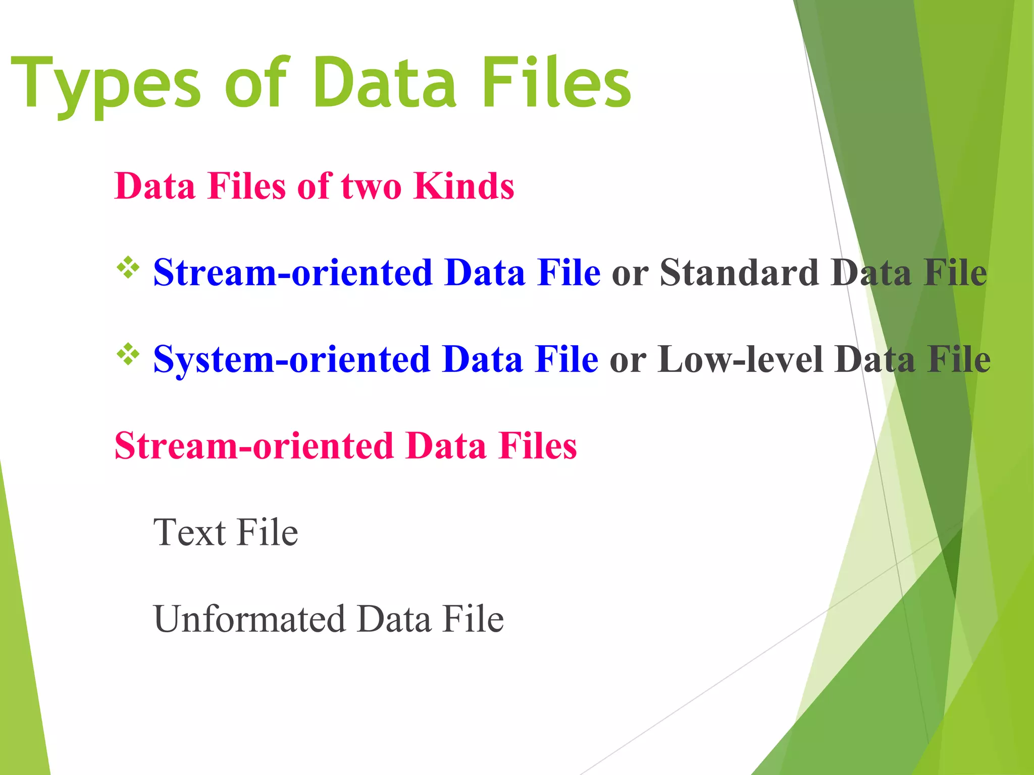 File in C Programming | PPT