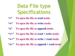 File in C Programming | PPT | Programming Languages | Computing