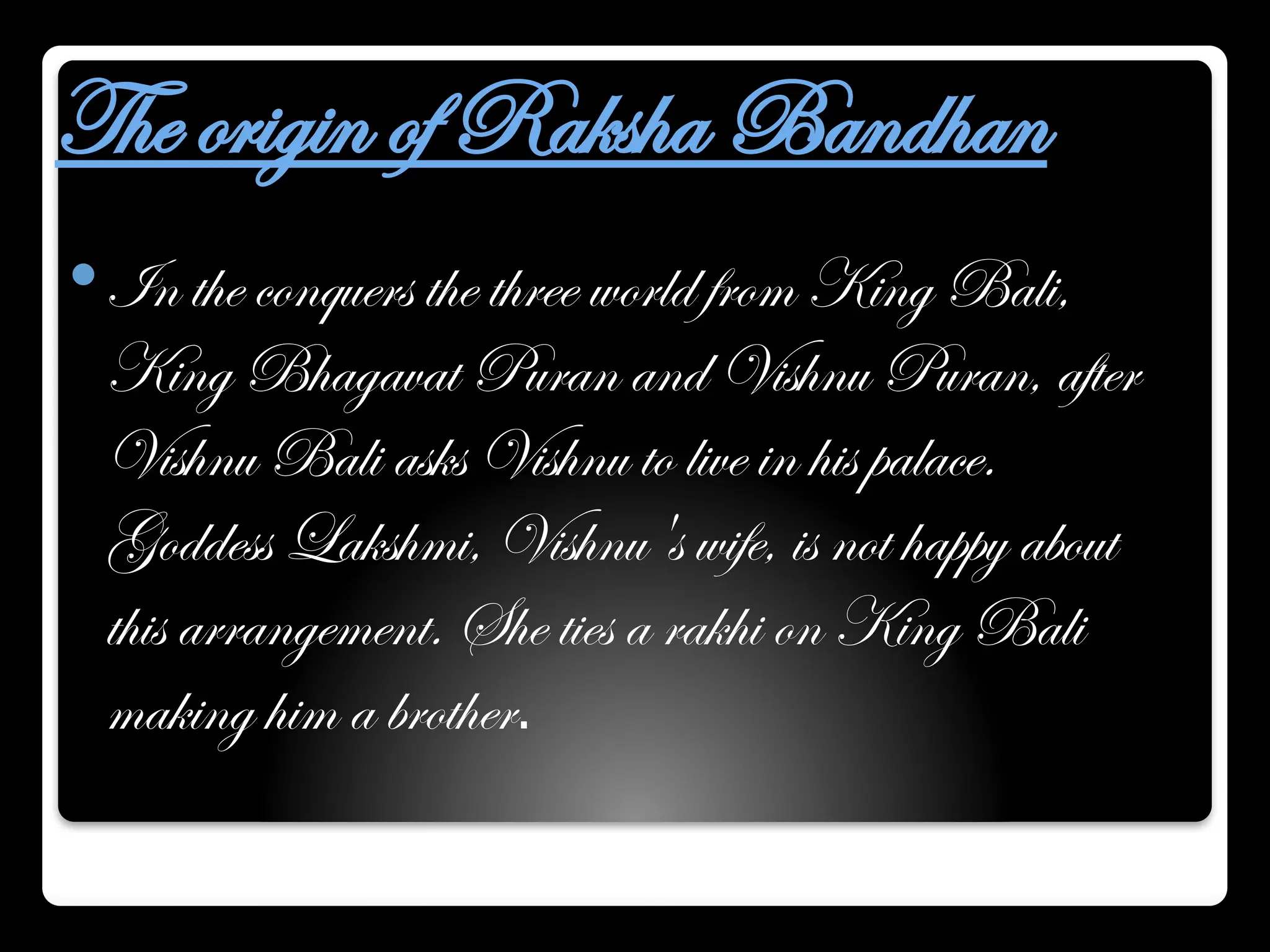Raksha Bandhan bond between brother and sister | PPTX