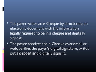 e-cheque | PPT