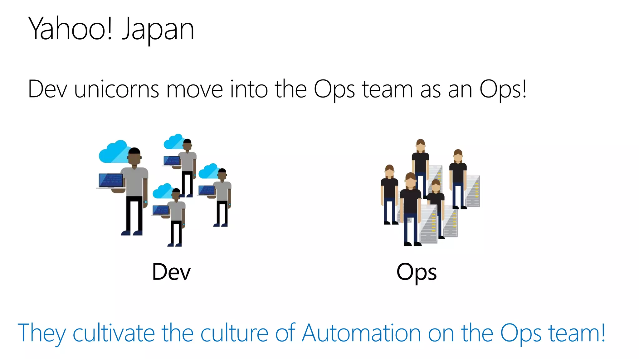 They cultivate the culture of Automation on the Ops team!
 
