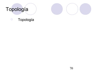 70
Topología
 Topología
 