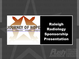 Raleigh Radiology Sponsorship Presentation 