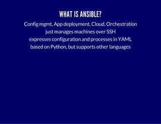 Community building lessons from Ansible | PPT