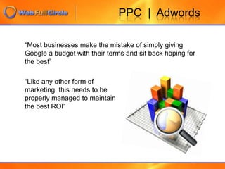 Site DesignIs your site aesthetically pleasing?The look and feel must represent your business and convey extreme professionalism.   Visitors are judging you on this alone  
