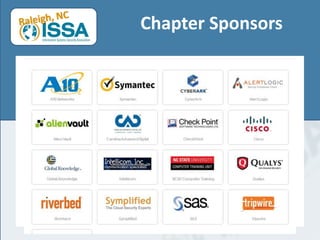 Chapter Sponsors
 